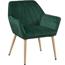 Velvet Tufted Accent Chair