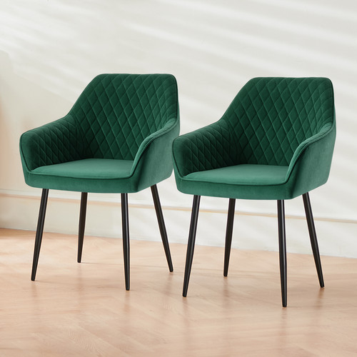 Dining chairs velvet - 1/2/4x,