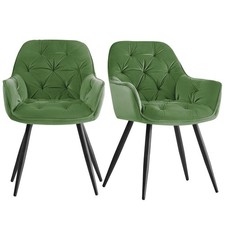 Velvet Dining Chairs Padded