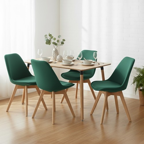 Modern velvet dining chairs - modern,