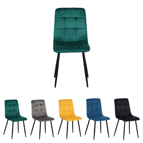 Modern dining chairs velvet - dining,