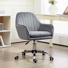 Office Chair, Velvet-Feel