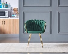 Velvet Dining Chair with Door