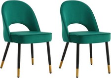1pcs/2X Dining Chairs Velvet