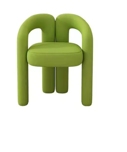Curve velvet dining chair - curve,