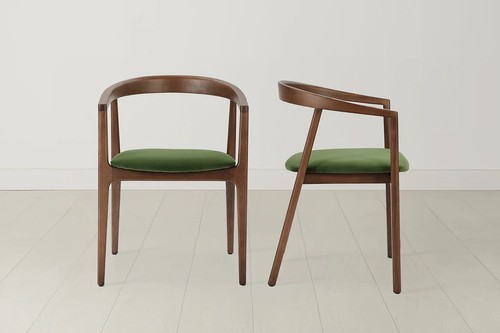 Swyft dining chair walnut - 01,