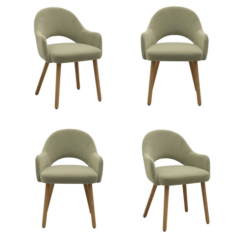 Set sage green - of,