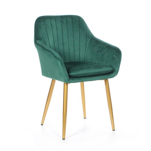Velvet upholstered green - upholstered,
