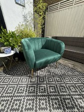 Green Velvet accent chair