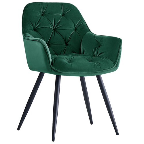 Velvet dining chairs padded - dining,
