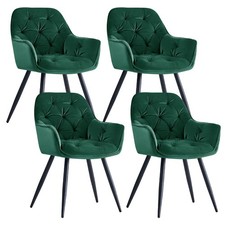Velvet Dining Chairs Padded