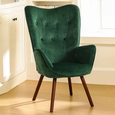 Velvet Leisure Chair Armchair