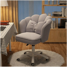 Velvet Petal Vanity Chair -